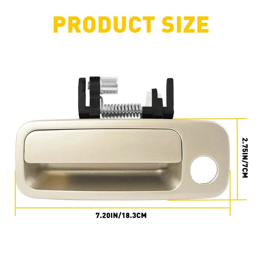 Front Left Driver Outside Door Handle for Toyota 1997-2001 Camry Beige EOA 6B93BC-57