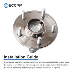 1Pc Wheel Hub Bearing Rear For Jeep Grand Cherokee 2005-2010 Commander 2006-2010 6B93BC-57