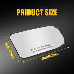 Exterior Side View Door Mirror Glass RH for Nissan 2013 14-17 Altima Base EOA 6B93BC-57