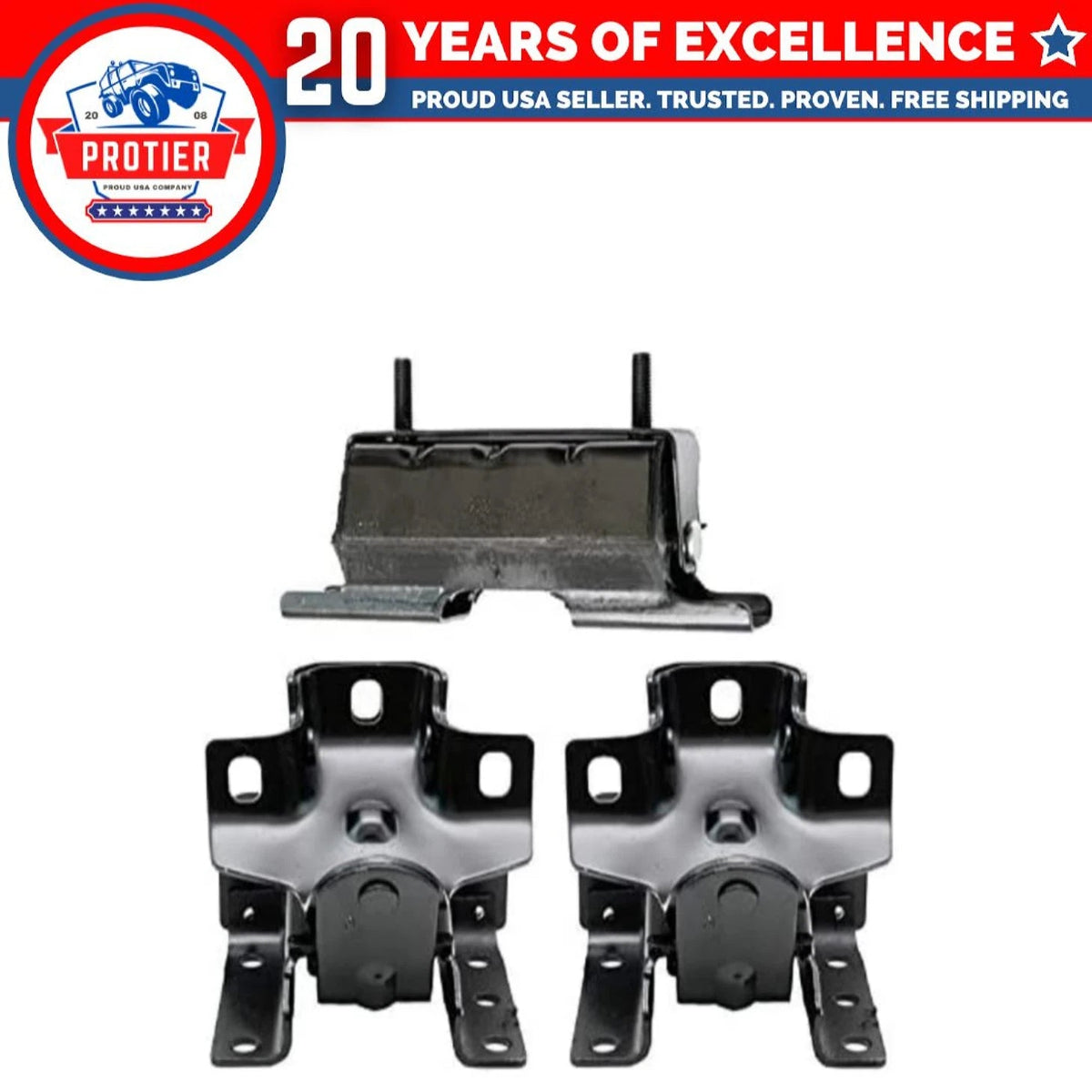 Fits 1999-2007 Chevrolet Silverado 1500 4.8L 5.3L 6.0L 4WD Motor & Trans Mount 6B93BC-57