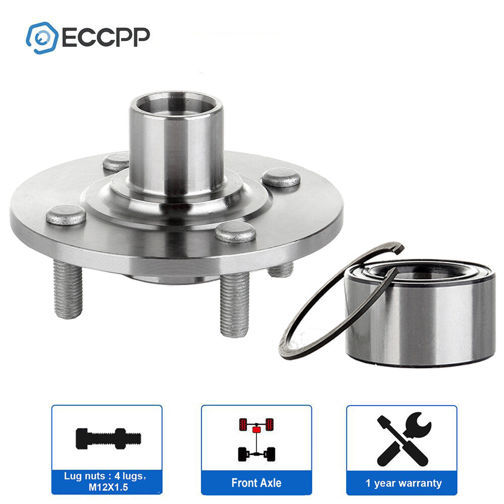 1Pc Wheel Hub & Bearing Kit Front FWD For Saturn SC1 SC2 SL SL1 SL2 SW1 SW2 1.9L 6B93BC-57