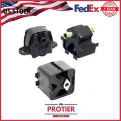 Engine & Trans Mount Set 3PCS for 1990-1995 Dodge Caravan 3.0/3.3L 2WD 6B93BC-57