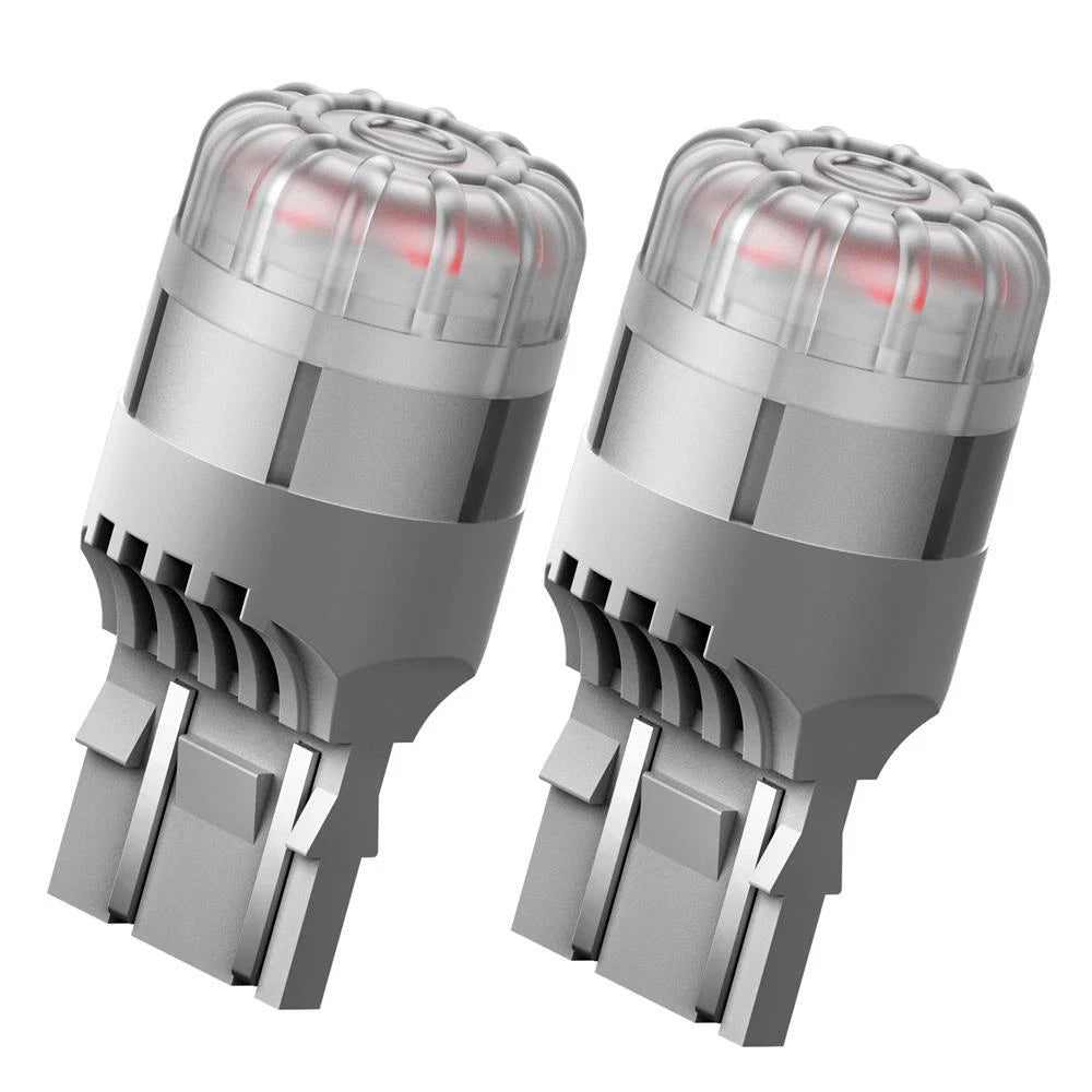AUXITO 7443 Red LED Brake Tail Parking Stop Light Bulbs Super Bright 7440 7444 A AUXITO