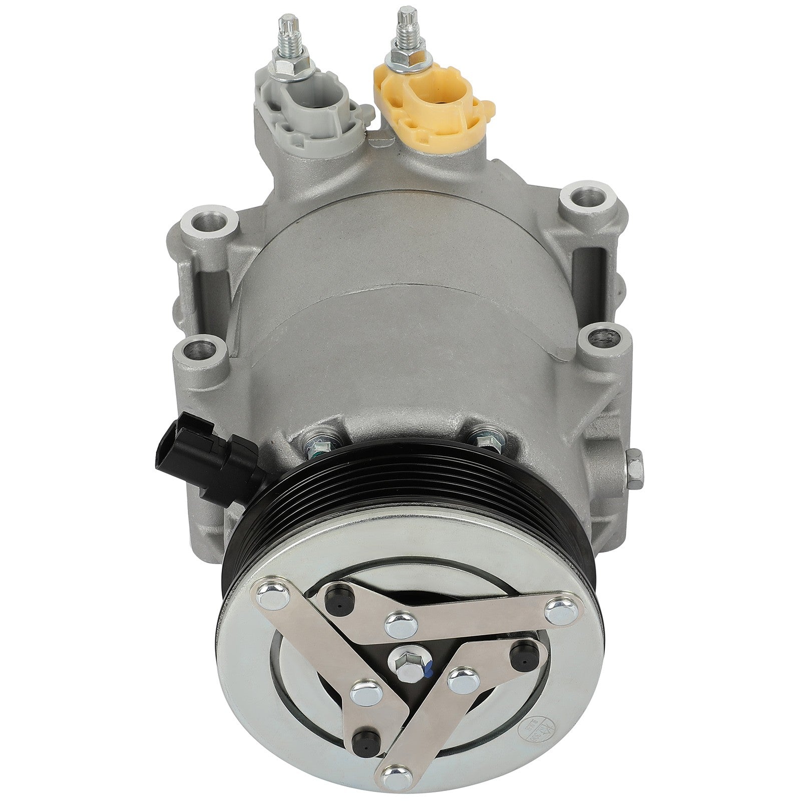 A/C Compressor and Clutch For Ford Fiesta 2014-2015 2016 2017 2018 2019 1.6L 6B93BC-57
