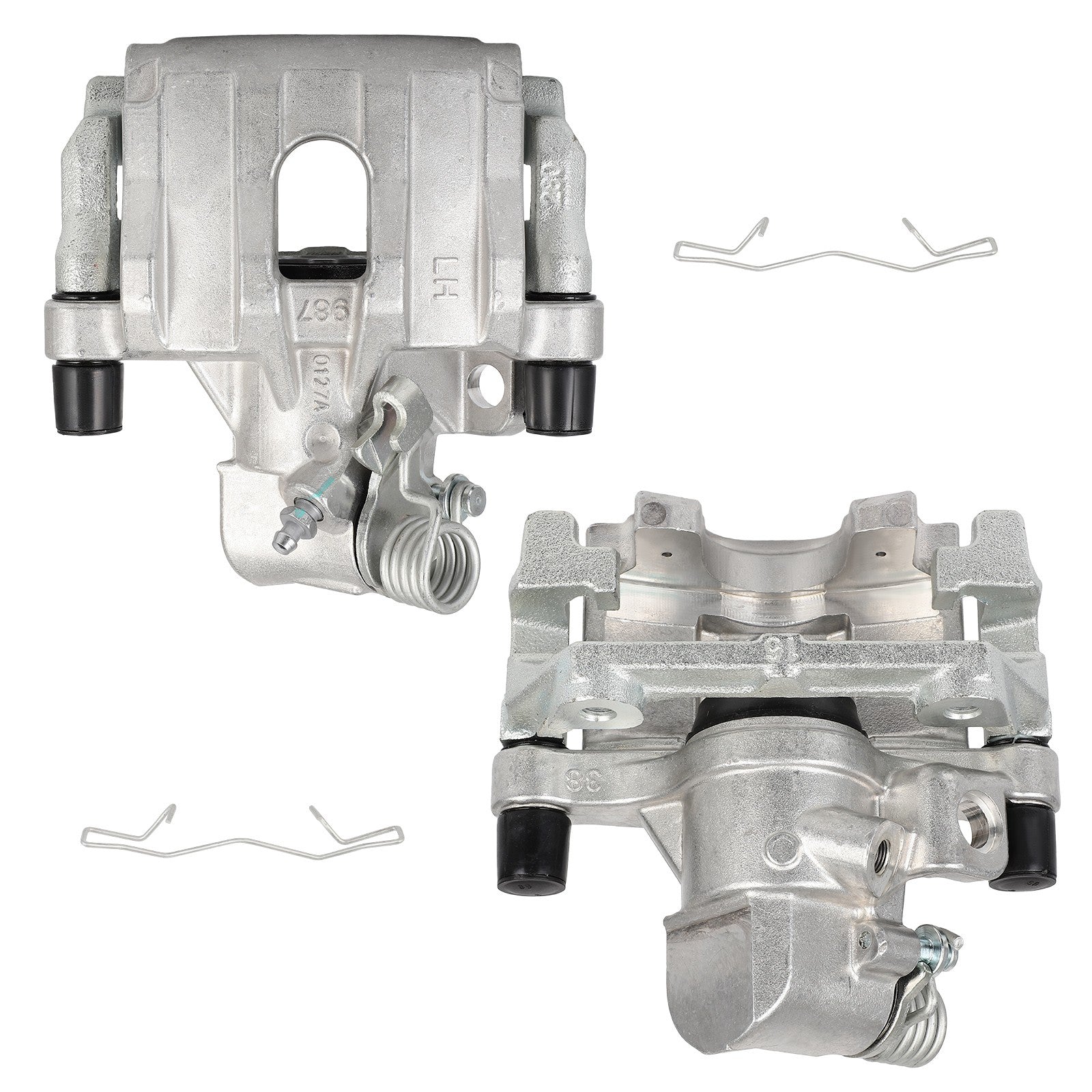 Rear Left Right Brake Calipers 2Pcs For 2004-2008 Mazda 3 2008-2013 Volvo C30 6B93BC-57
