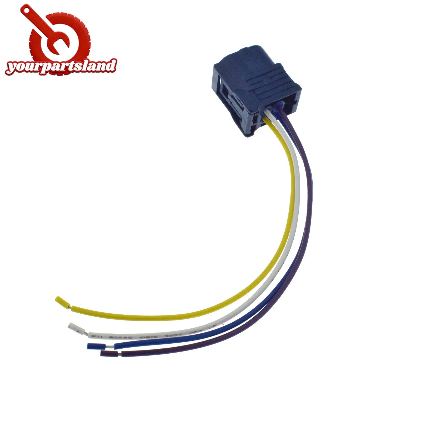 2PCS Alternator Harness Connector Pigtail for Honda Accord Crosstour Acura TSX 6B93BC-57
