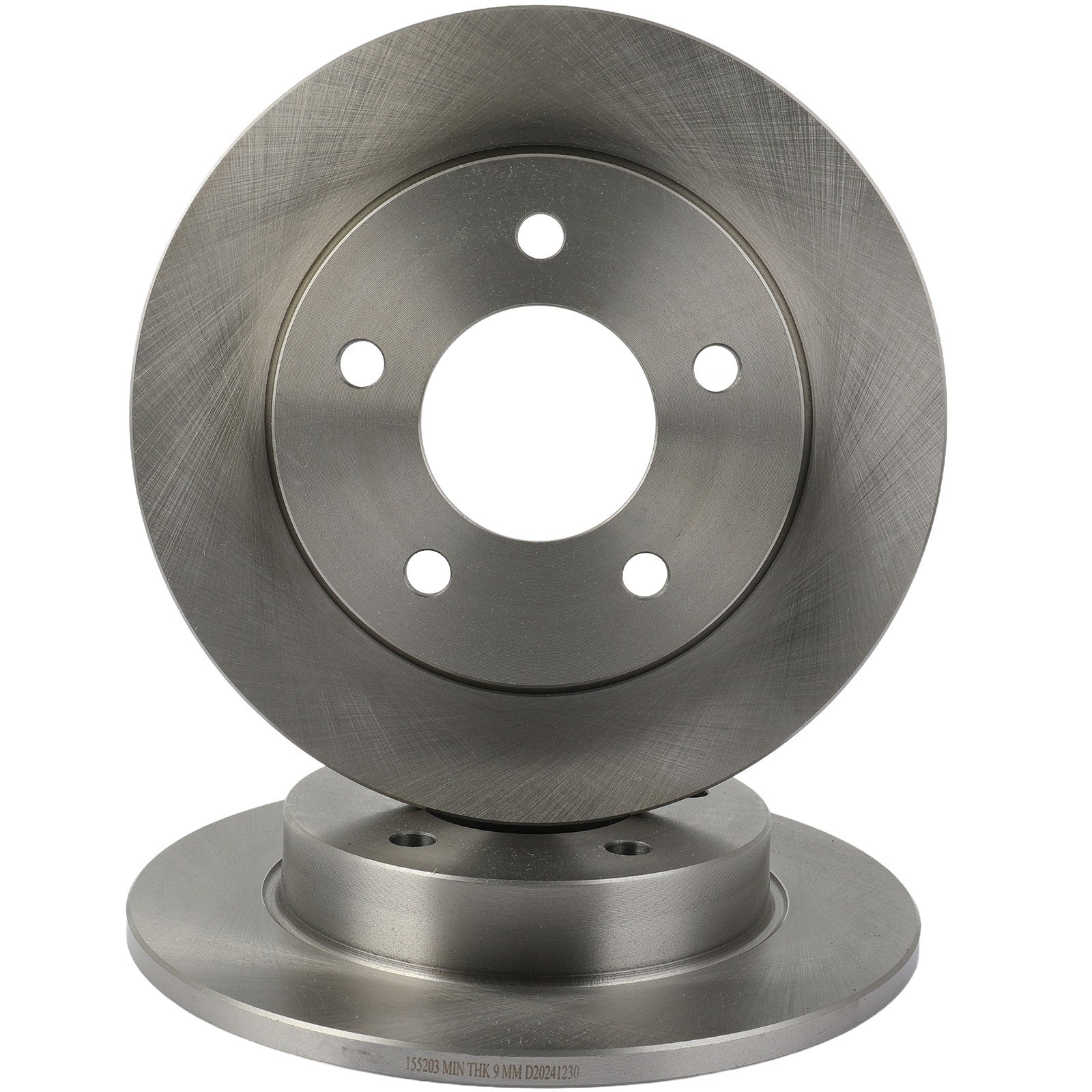 Fits 2008- 2012 Mazda 3 2.0L Rear Brake Solid Rotors And Ceramic Pads 31365 1095 KOEEP