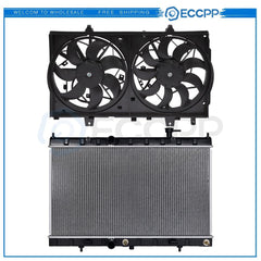 Electric Radiator Cooling Fan Kit For 2014 2015 2016 2017 2018 Nissan Rogue 6B93BC-57