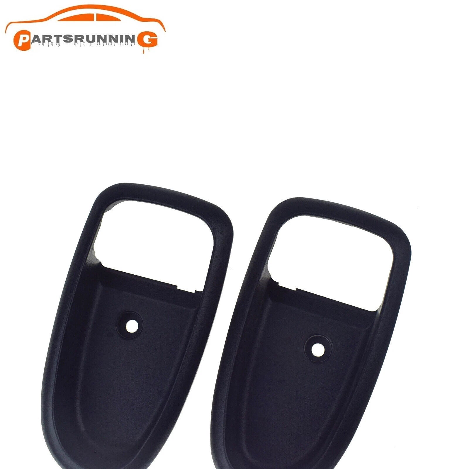 2PCS Left Right Interior Door Handle Bezel Trim Cover For Hyundai Elantra 01-06 6B93BC-57