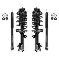 Front & Rear Complete Strut Assembly Shock Kit for 2004-2012 Chevrolet Aveo, 6B93BC-57