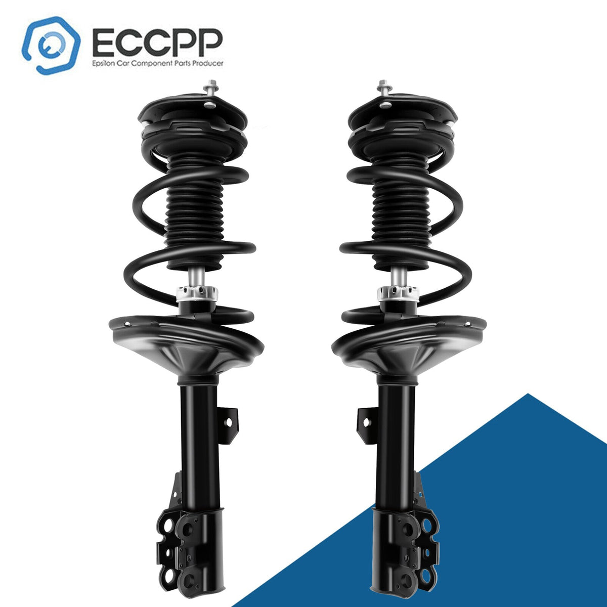 For Toyota Highlander 2004-2007 Front (2) Complete Struts & Coil Spring Assembly 6B93BC-57