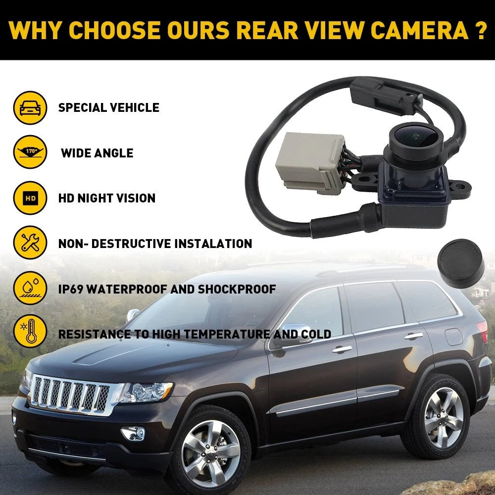 FITS 2011-2020 DODGE JOURNEY VIEW REAR BACKUP CAMERA 56054158AB 56054158AG 6B93BC-57