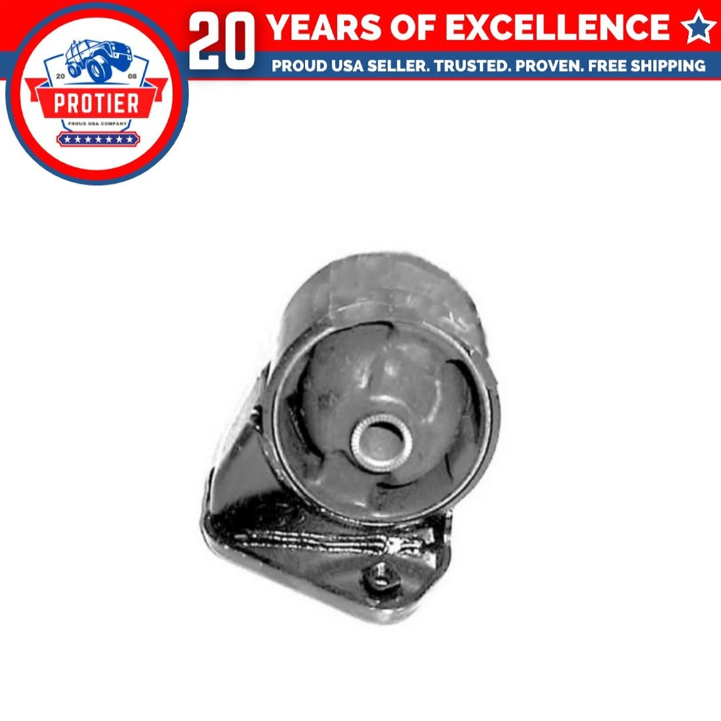 Engine Motor Mount 2PCS Set Compatible for 2001-2006 Hyundai Santa Fe 2.4L 6B93BC-57