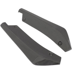 Universal 2pcs Carbon Color Rear Bumper Lips Diffuser Car Accessories Body Kit 6B93BC-57