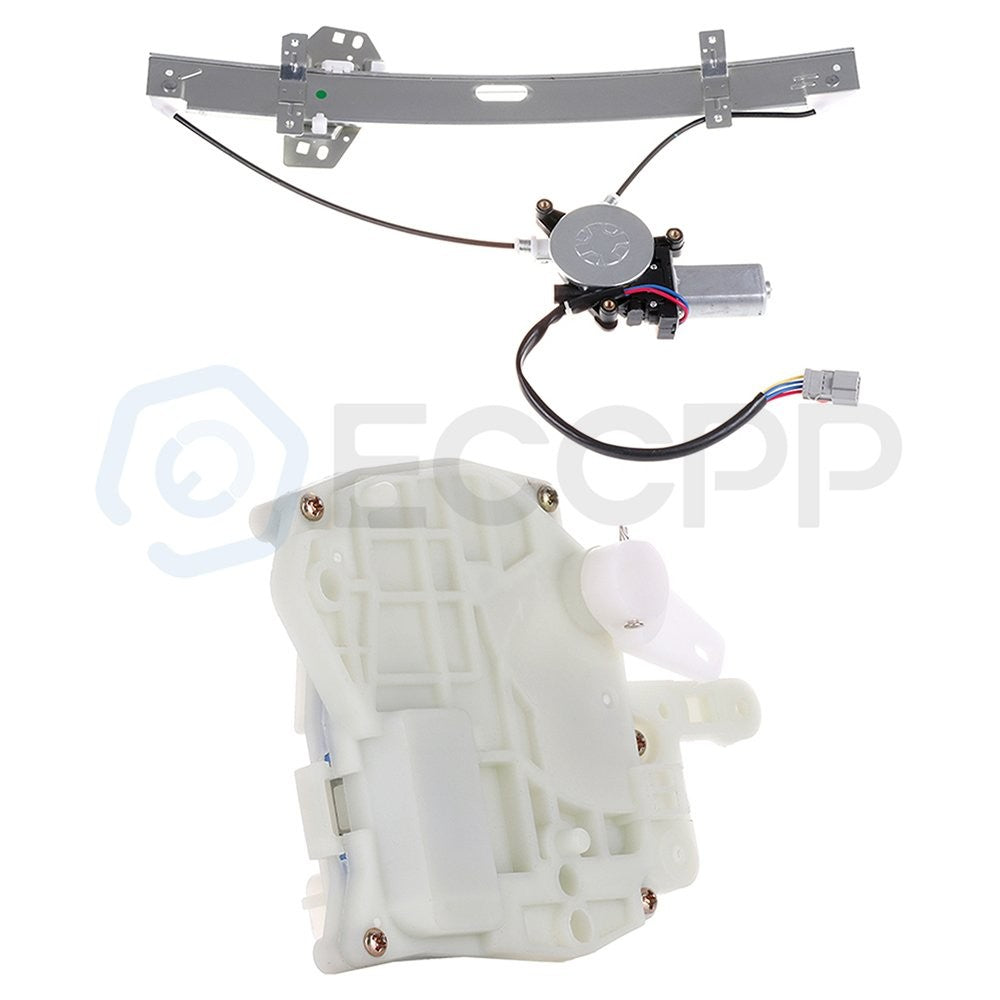 98-02 Window Regulator+Door Lock Actuator For Honda Accord 2.3L 3.0L Front Left 6B93BC-57