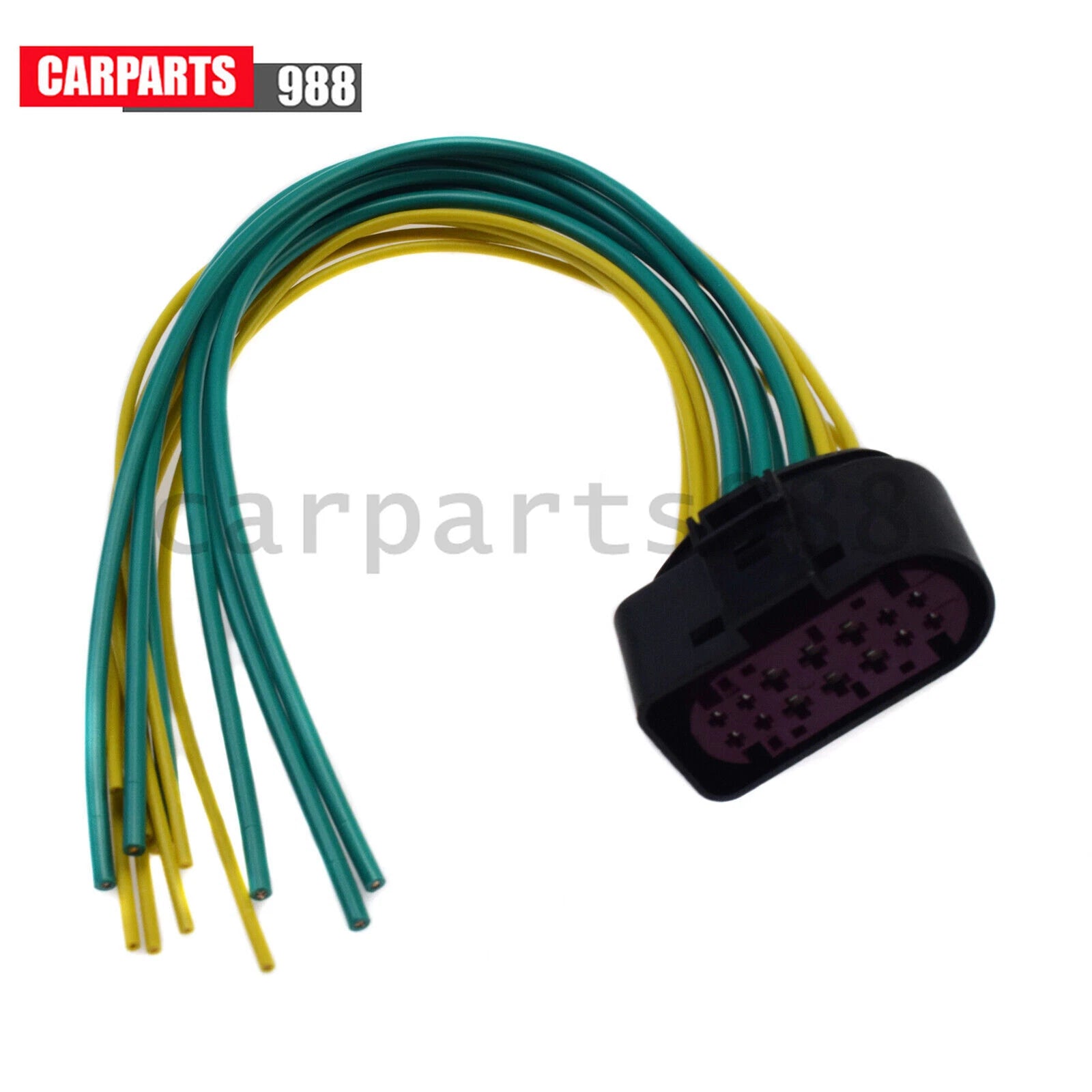 Headlight Connector Pigtail Xenon HID For 2013-18 Dodge Ram 1500 2500 56051931AB 6B93BC-57