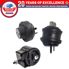 Engine Motor & Trans Mount Set for 96-99 Mercury Sable 3.0L DOHC for Auto 3PCS 6B93BC-57