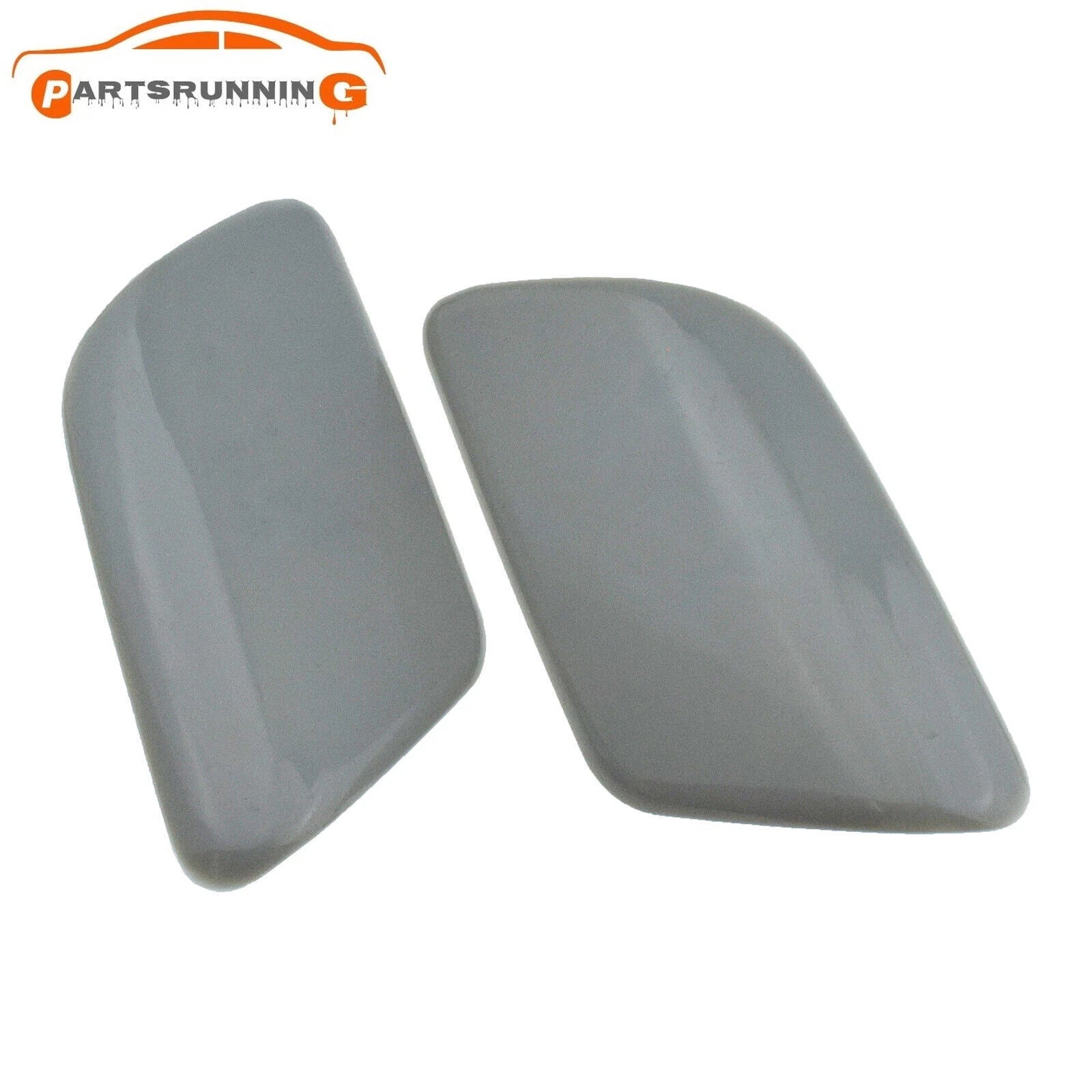 Pair L+R Headlight Washer Spray Nozzle Cover Set For Honda Accord VII 2003-2007 6B93BC-57