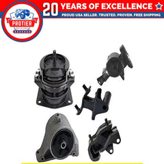 Fits 2006-2008 Honda Pilot 3.5L 4WD Motor & Transmission Mount Full Set 5PCS : 6B93BC-57