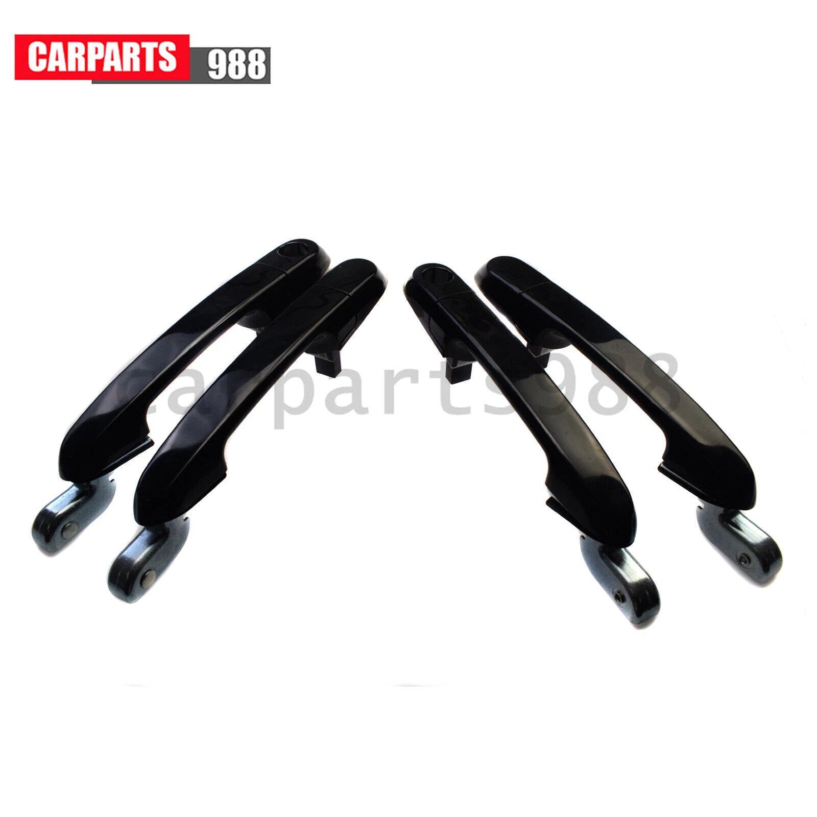 4Pcs Front Rear LH RH Outer Door Handle For Hyundai Accent 2006-2011 826501E000 6B93BC-57