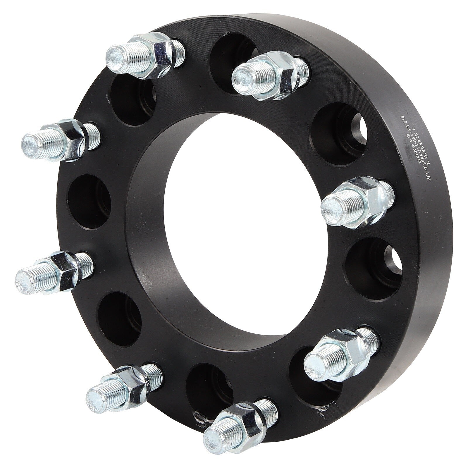4Pc 1.5" 8x6.5 to 8x180 Wheel Adapters 14x1.5 For Chevy 8x165.1 Convert to 8x180 6B93BC-57