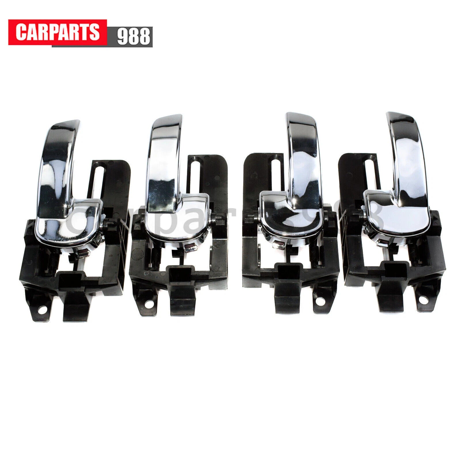 Chrome Interior Door Handle Front Rear LH RH For Nissan Qashqai 07-13 80671JD00E 6B93BC-57