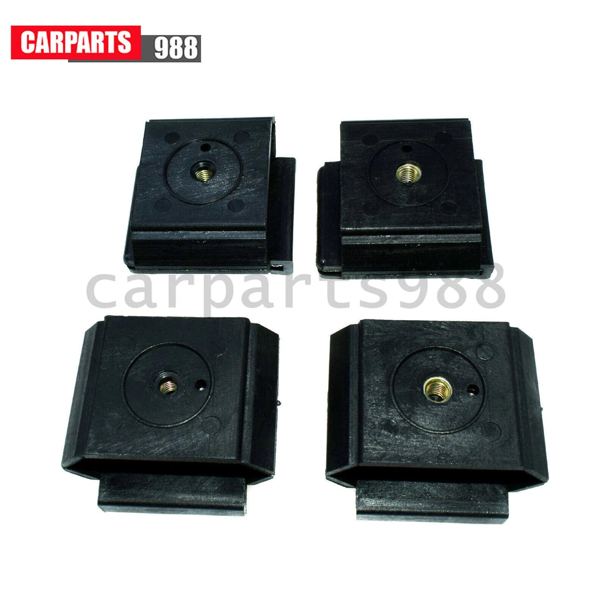 Front Bumper Bracket Clips Black For Mercedes-Benz W201 190E 190D 2018800114 6B93BC-57