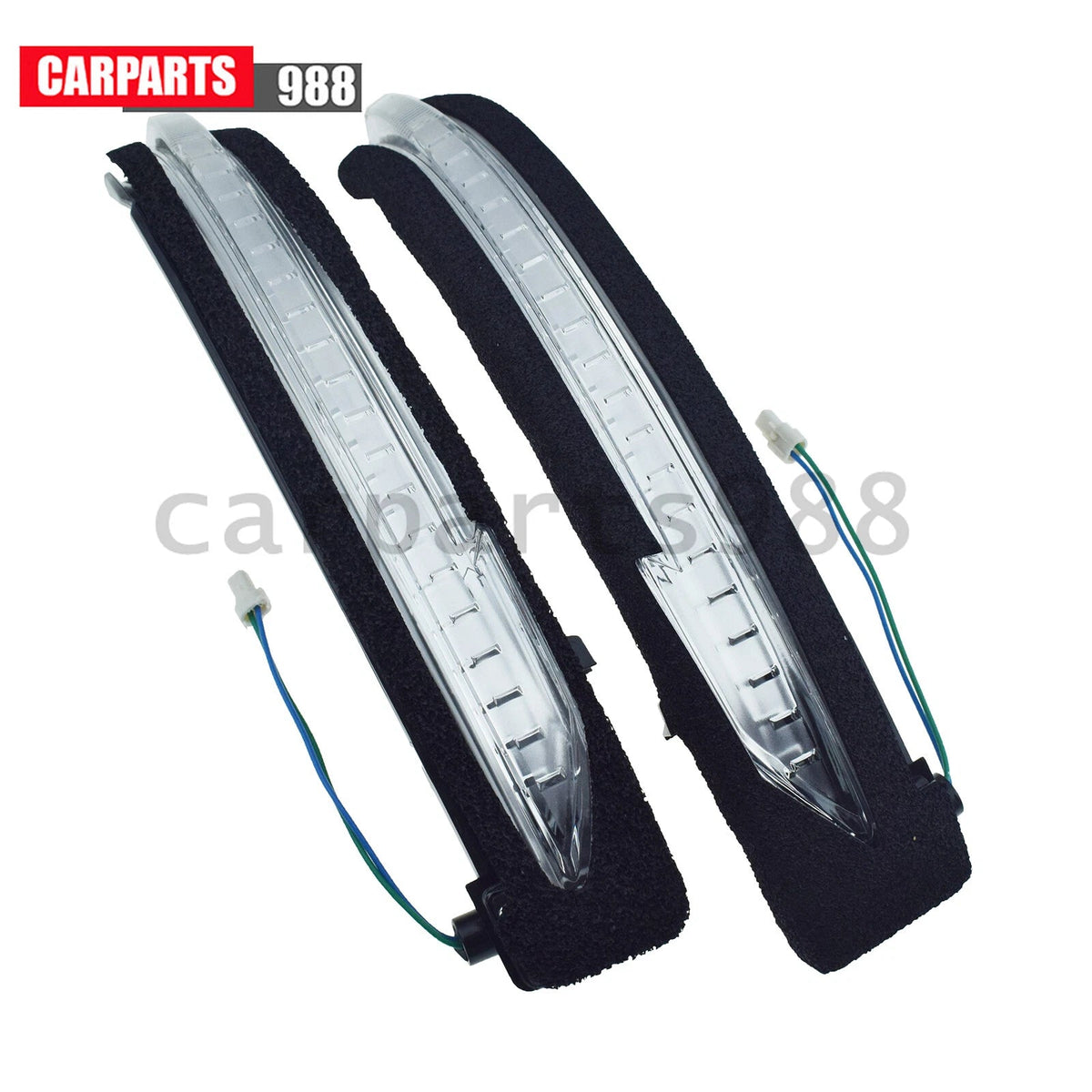 2Pcs LH RH Mirror Turn Signal Lamp For Nissan Juke Qashqai 261654CL6B 261604CL6B 6B93BC-57
