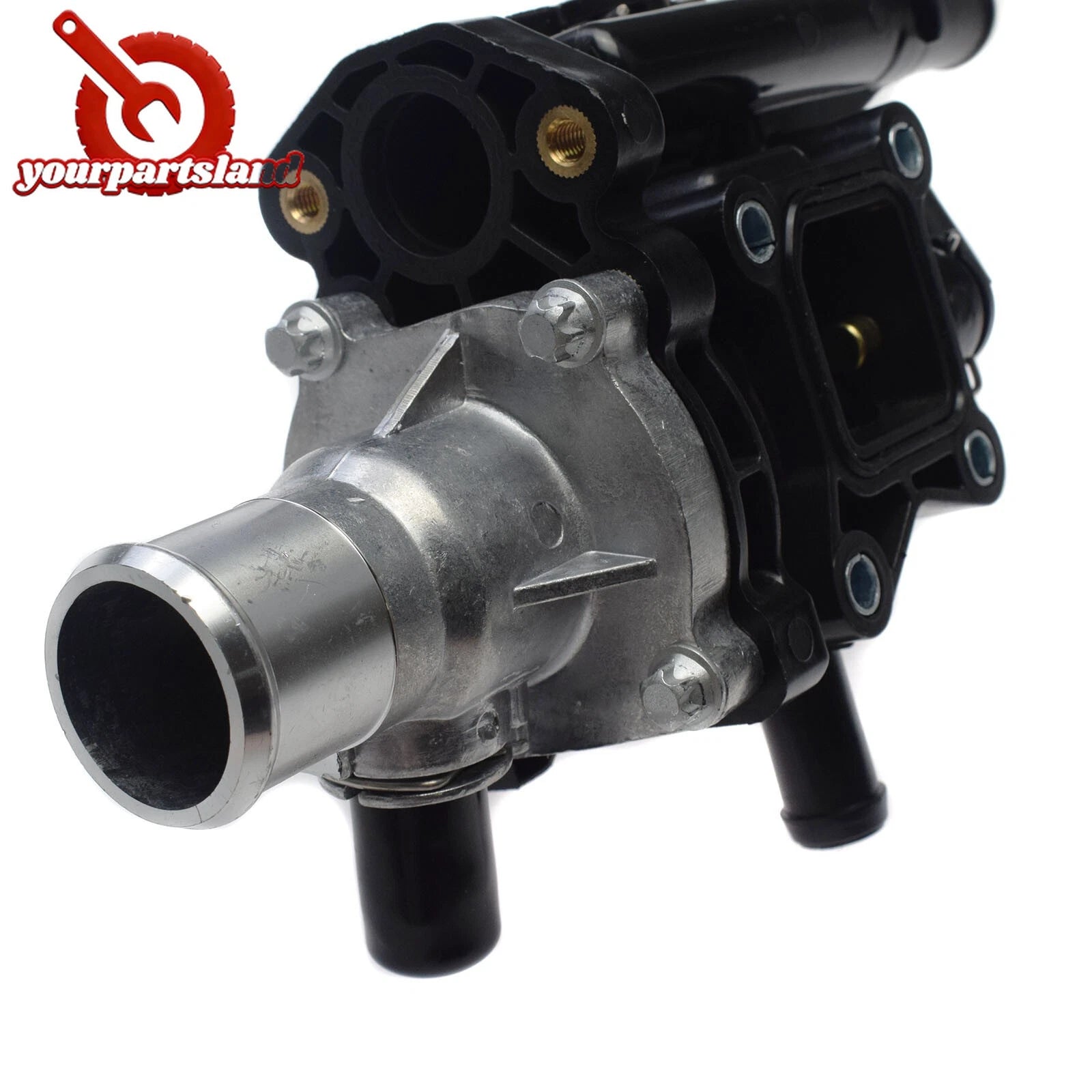 Thermostat Housing Assembly 25192228 w/ Inlet Hose for Chevy Sonic Trax 1.8L 6B93BC-57