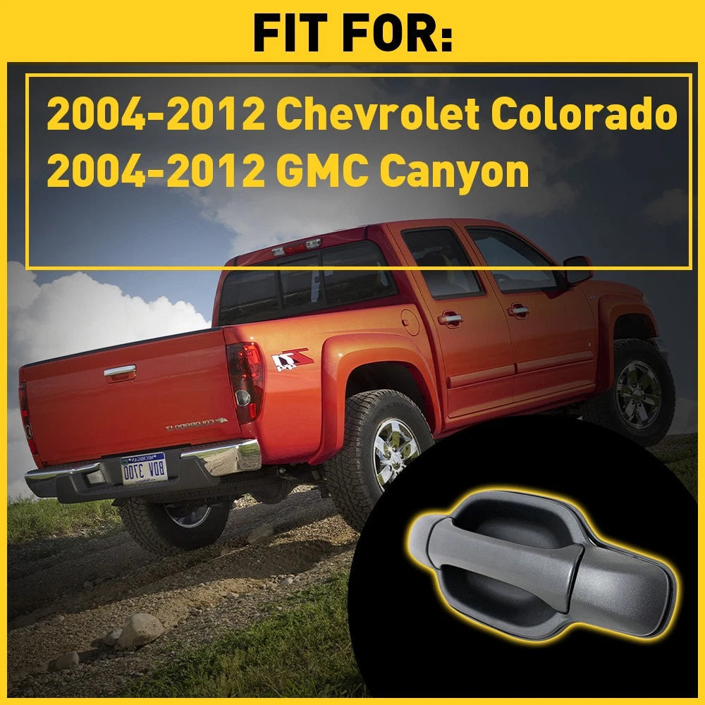 Right Passenger Side Exterior Door Handle for 2004-12 Chevy Colorado GMC Canyon 6B93BC-57