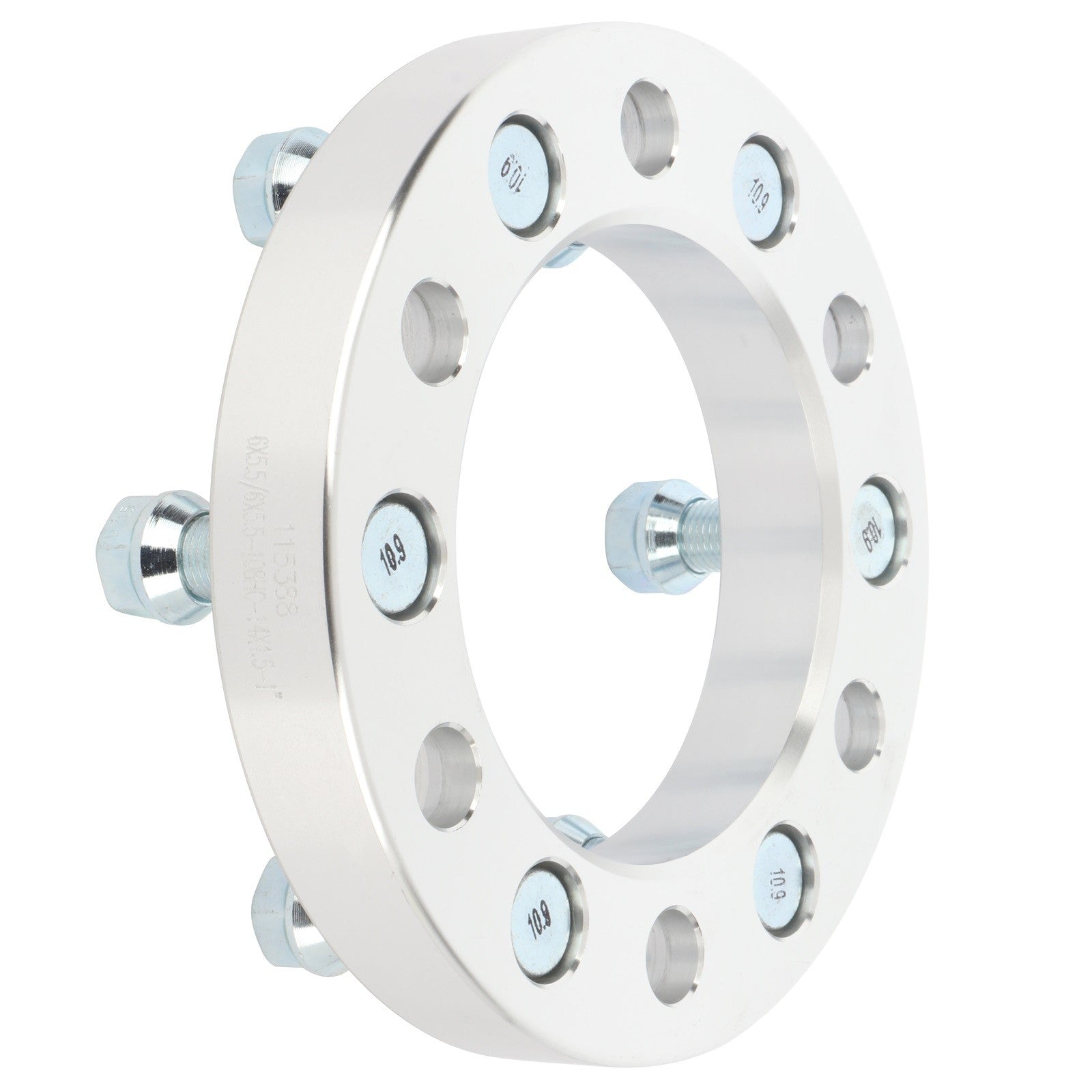 4 Pcs 1" 6x5.5 Wheel Spacers 12x1.5 For Chevy Silverado Sierra 1500 1999-2025 6B93BC-57