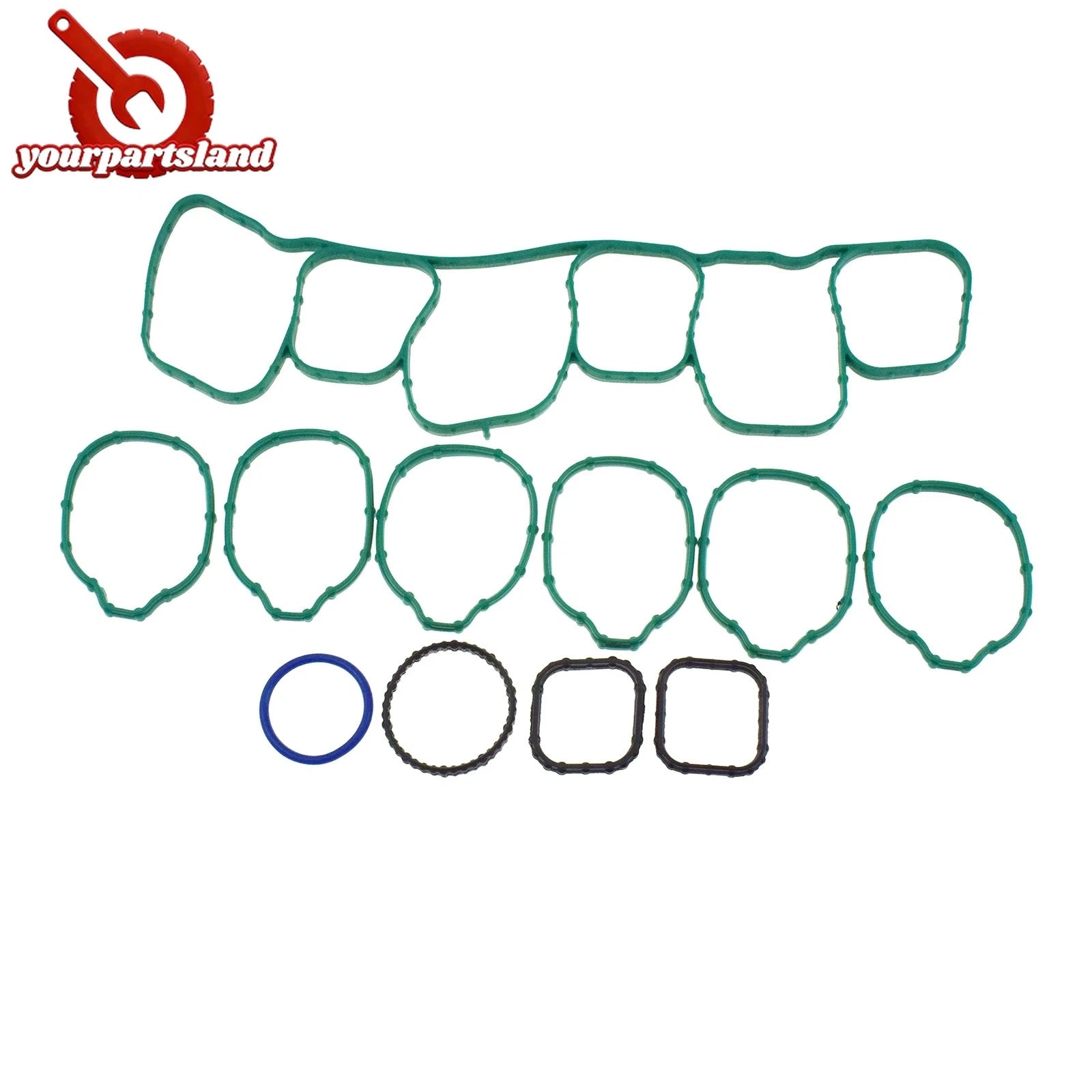 Intake Manifold Gasket Set For Ford Lincoln 3.5L-3.7L V6 99M 99K 99R 2011-2015 6B93BC-57