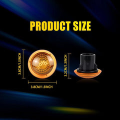 Side Marker Turn Signal Light Housing For Ford Transit Connect 2010-21 Amber EOA 6B93BC-57