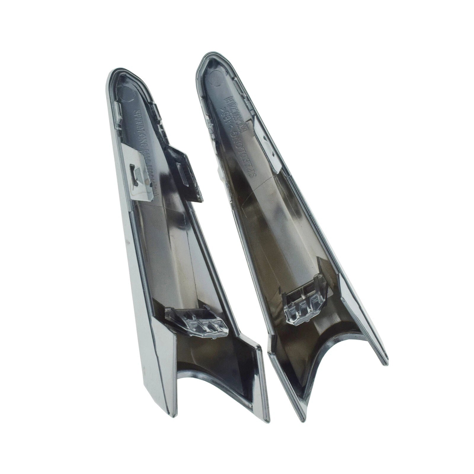 Pair Left Right Fog Light Trim Chrome For 2017-18 Mazda 3 B63C50C12 B63C50C22 6B93BC-57