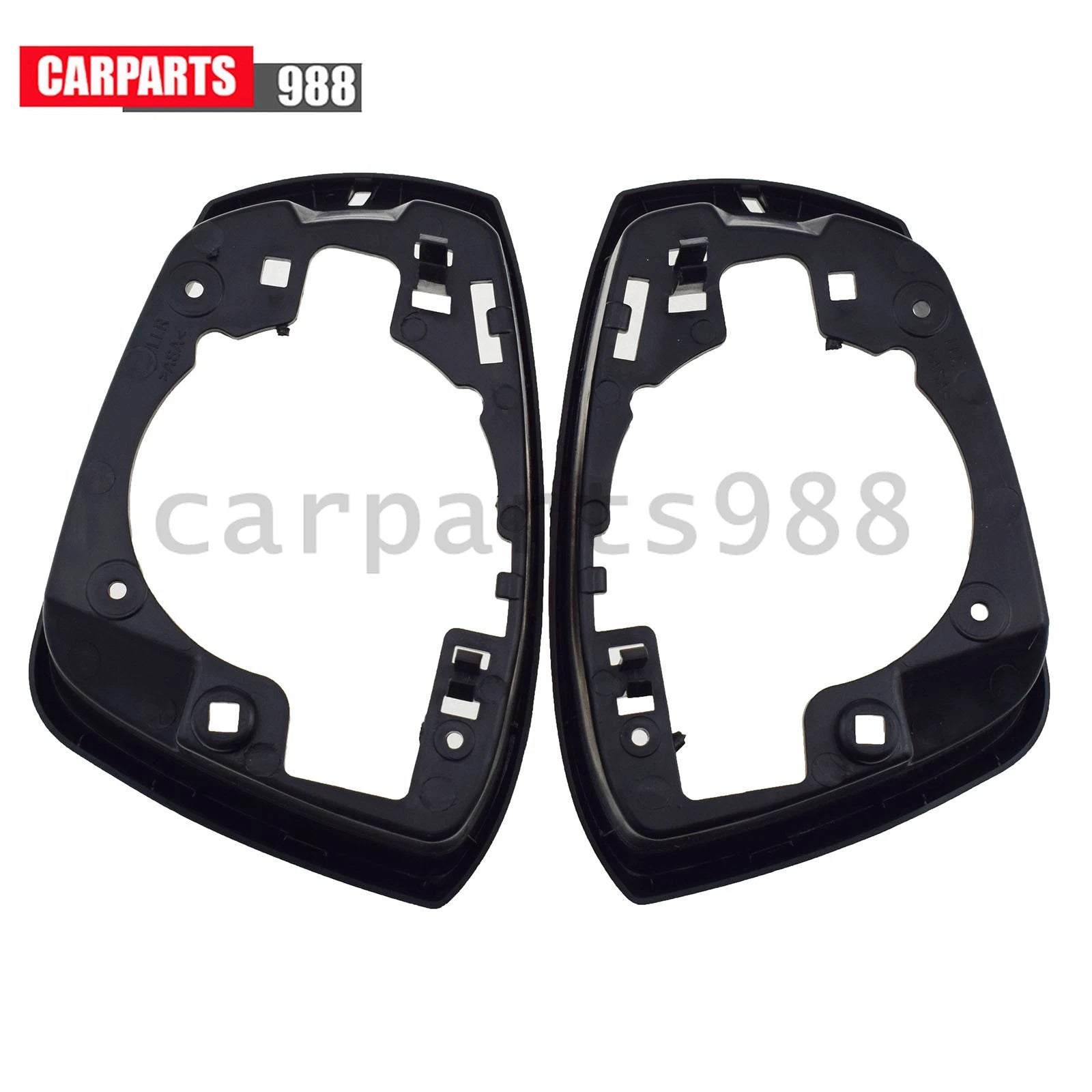Left Right Rearview Mirror Frame Cover Fit For 2010-2016 VW Polo 6R0857601B 6B93BC-57