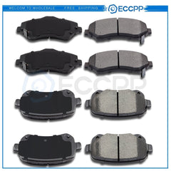 Front And Rear Ceramic Performance Brake Pads For Chrysler Dodge Ram Volkswagen 6B93BC-57