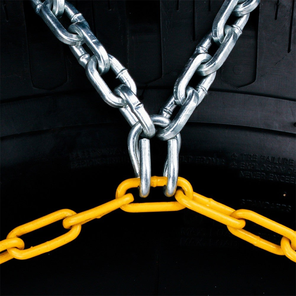 ECCPP Car Truck Off-road Wheel Tyre Tire Snow Ice Chains Belt Anti Slip KN90 ECCPP