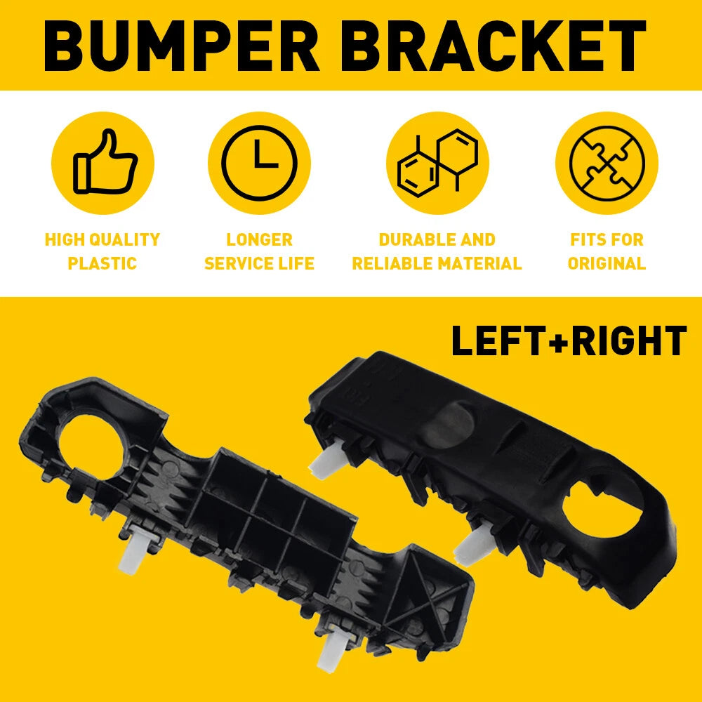 2pcs Bumper Bracket For 2014-18 Kia Forte Forte5 Forte Koup Cover Reinforcement 6B93BC-57