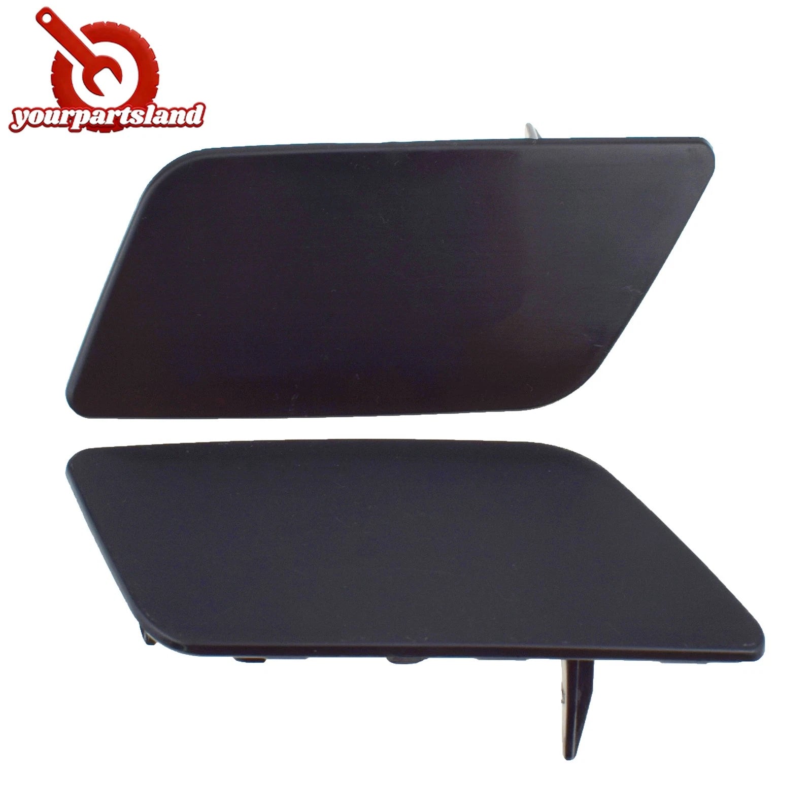 Front Bumper Headlight Washer Cover LH RH 2Pcs For Audi Q3 2016-2018 8U0955275E 6B93BC-57