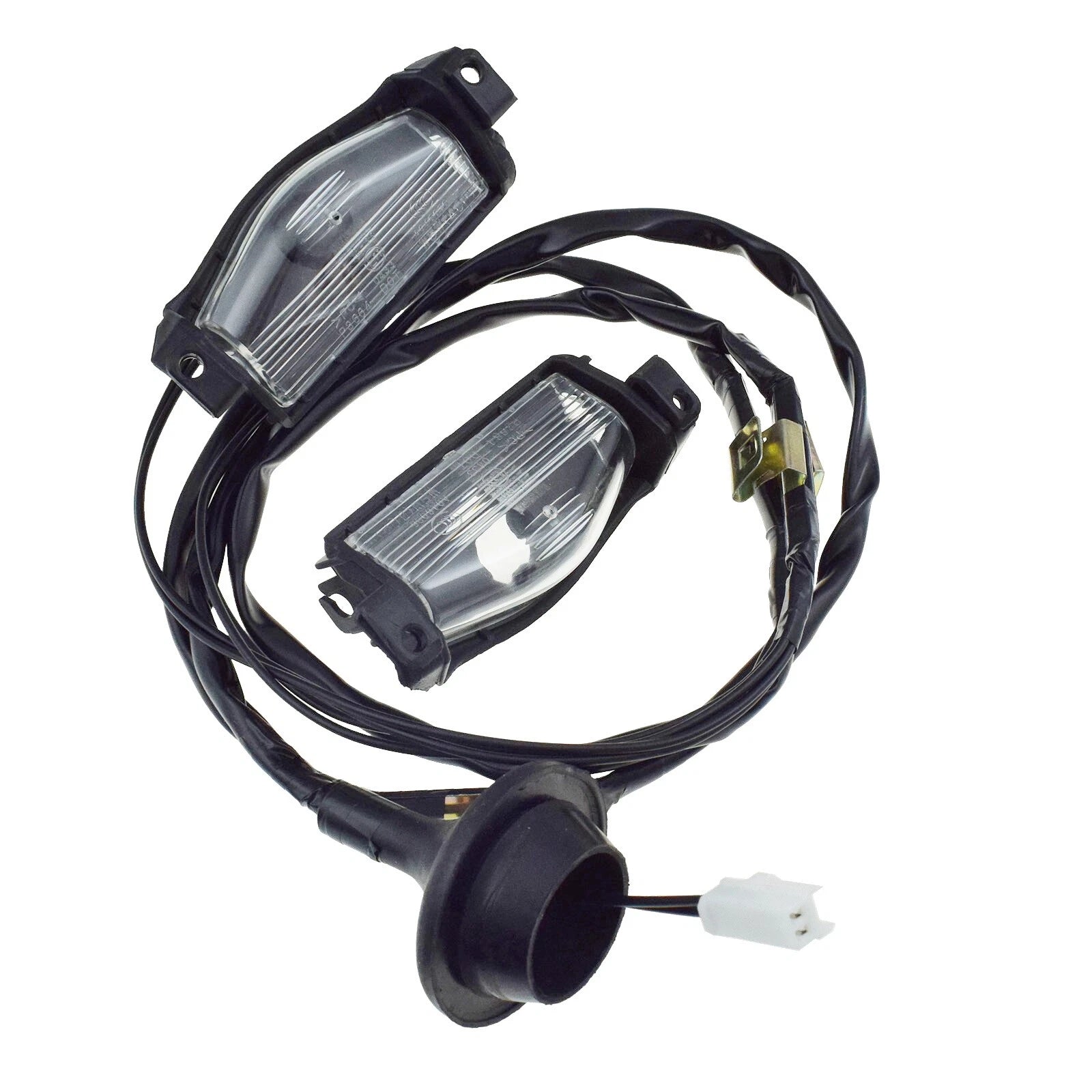 Rear License Plate Light Assembly with Bulbs for Mazda 3 2009-2013 BS1E-51-270 6B93BC-57