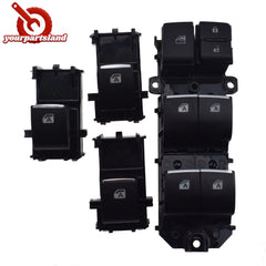 Power Window Switch Set for Toyota RAV4 LED Left Driving Backlight 84040-10020 6B93BC-57