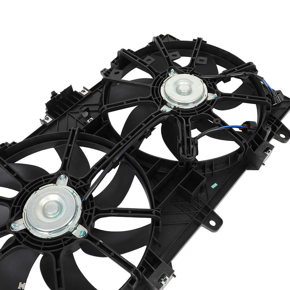 Electric Engine Radiator Cooling Fan Kit For 2014 2015 2016-2018 INFINITI Q50 6B93BC-57