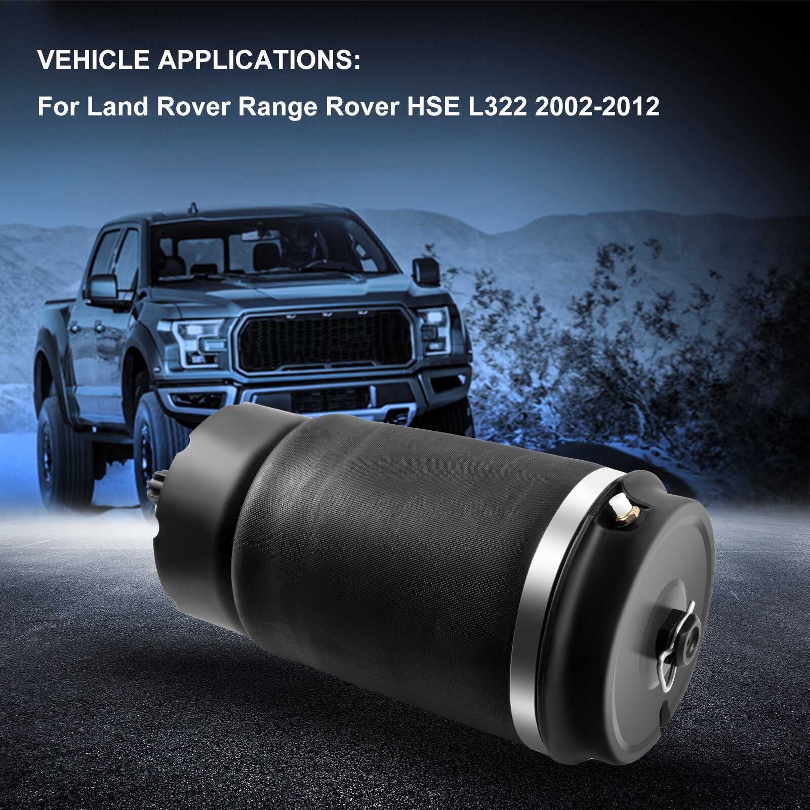 Rear Air Suspension Bag For Land Rover Range Rover HSE L322 2002-2012 6B93BC-57