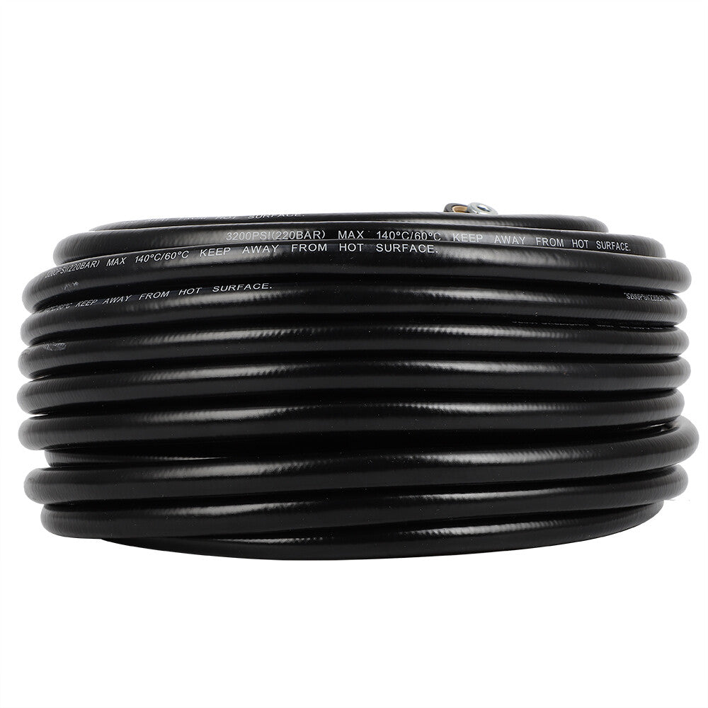 100FT High Pressure Washer Hose 3200 PSI M22-14MM Power Washer Extension Hose 6B93BC-57