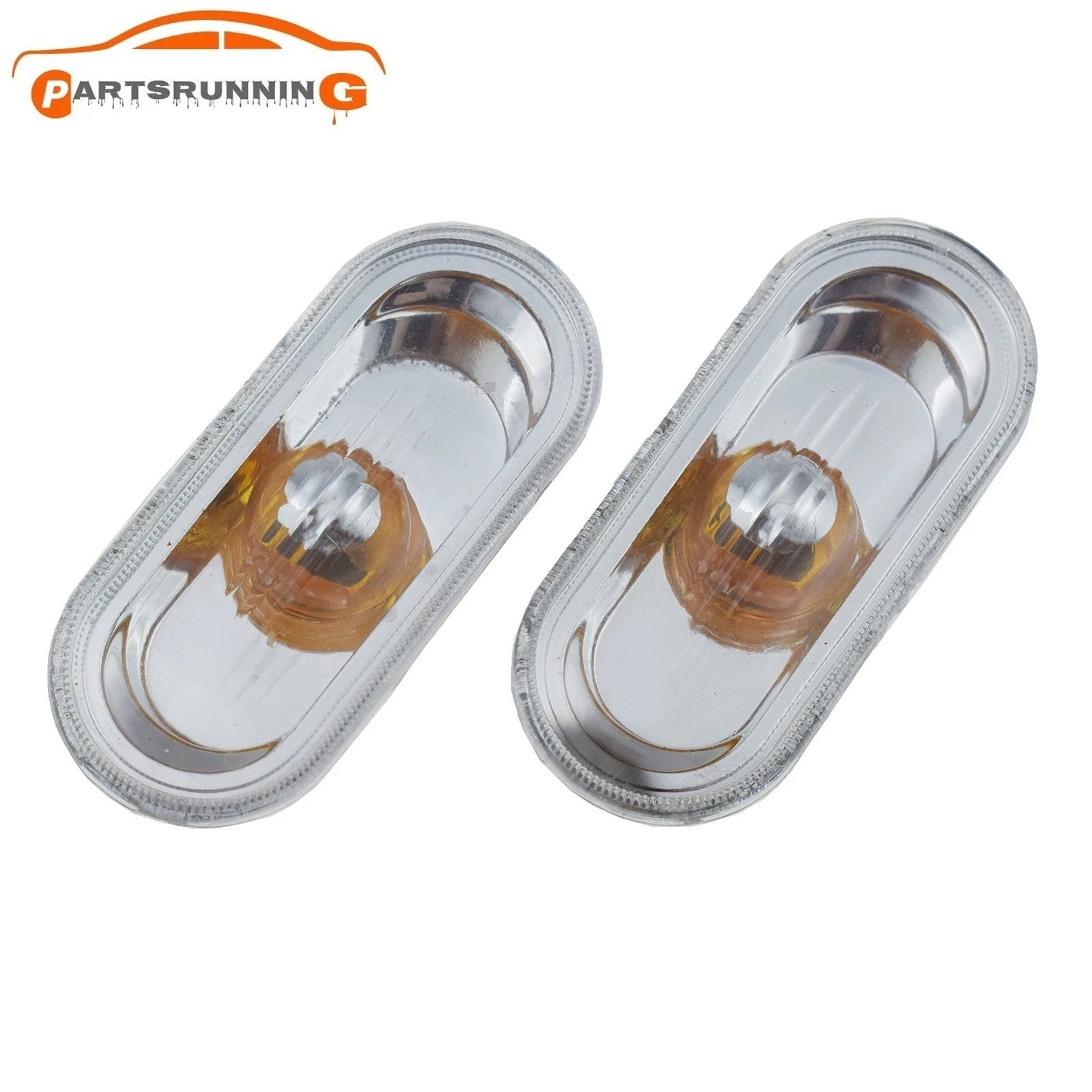 7H0949117 Pair LED Side Marker Turn Signal Lights for VW Amarok 2012-2017 6B93BC-57
