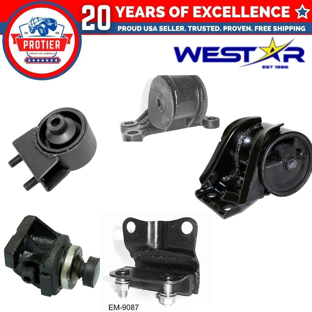 Engine Motor & Trans Mount 5PCS Set Compatible for 1994-1997 Mazda 626 2.0L 6B93BC-57