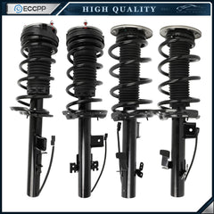 Full Set 4 Front Rear Shock Strut Assys w/Electric For Range Rover Evoque 12-18 6B93BC-57