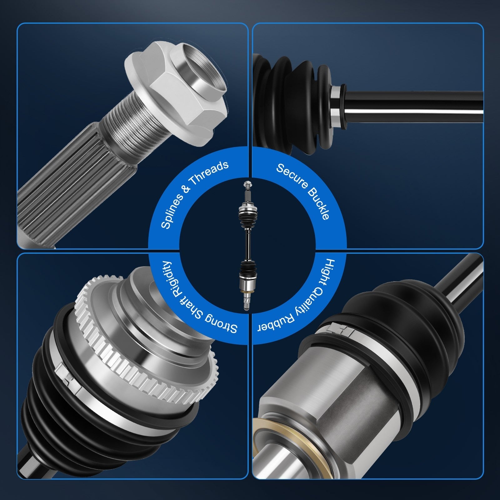 Front Right For Infiniti For G35 2004-2008 For G37 2009-2013 2.5L AWD CV Axle KOEEP