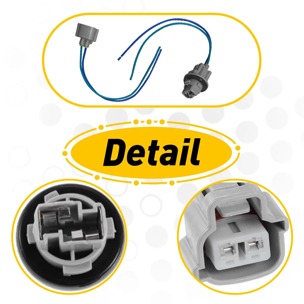 Turn Signal Corner Light Socket w/ Pigtail For Toyota Tacoma Prius Prius C EOA 6B93BC-57