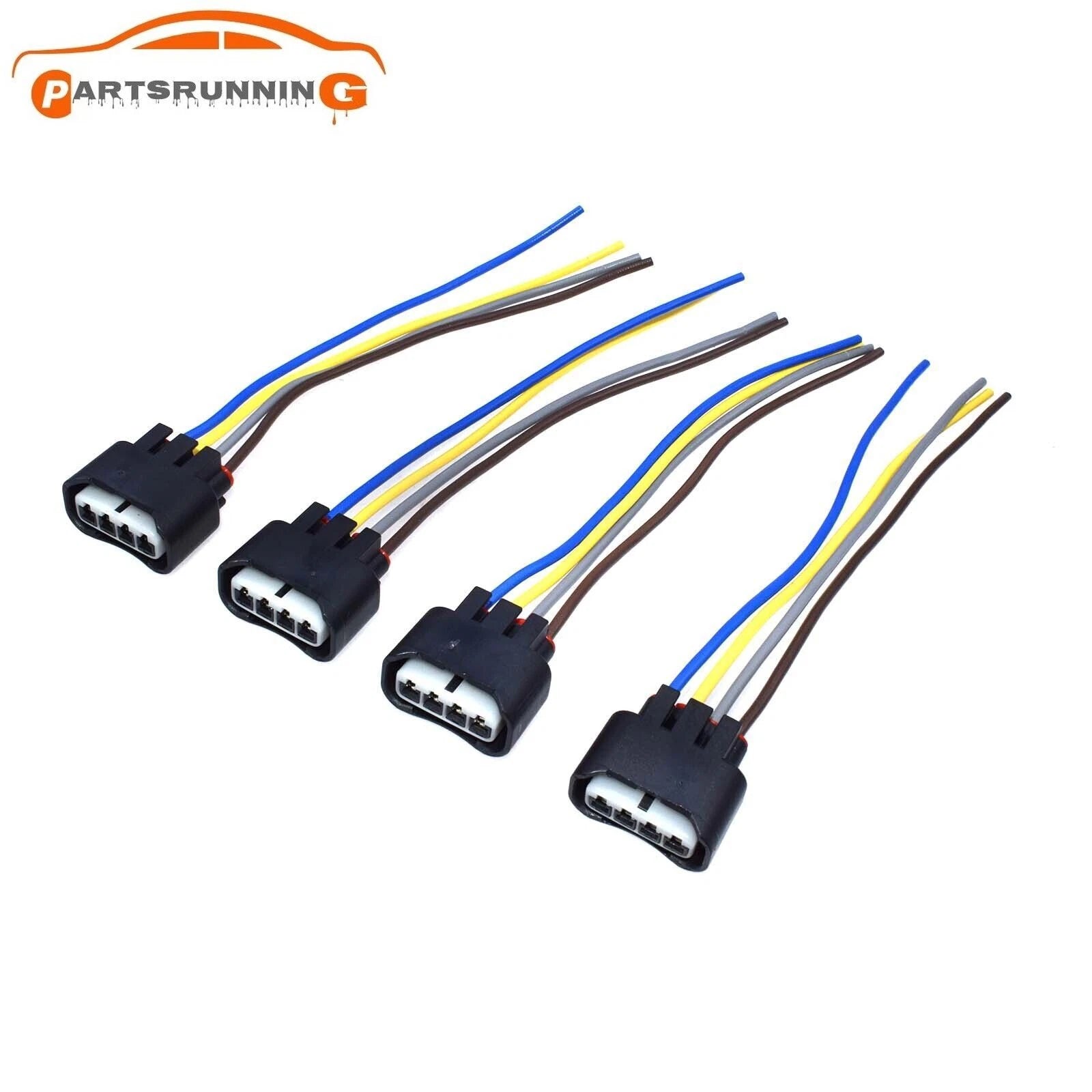 2AZFE1ZZFE 4x Ignition Coil Female Connector Plug Harness for Toyota Lexus 2.4L 6B93BC-57